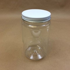 Clear Plastic Jars and Canisters