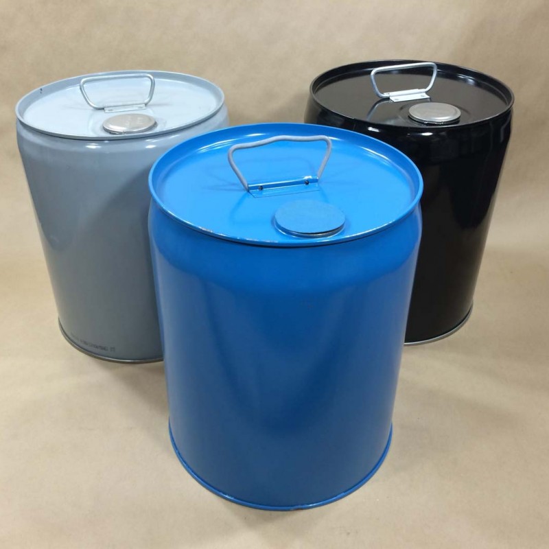 Tight Head Steel Pails for Storing and Shipping Food Products