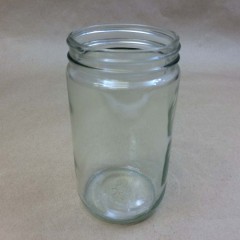 32 oz  (1 quart) Straight Sided Glass Jars