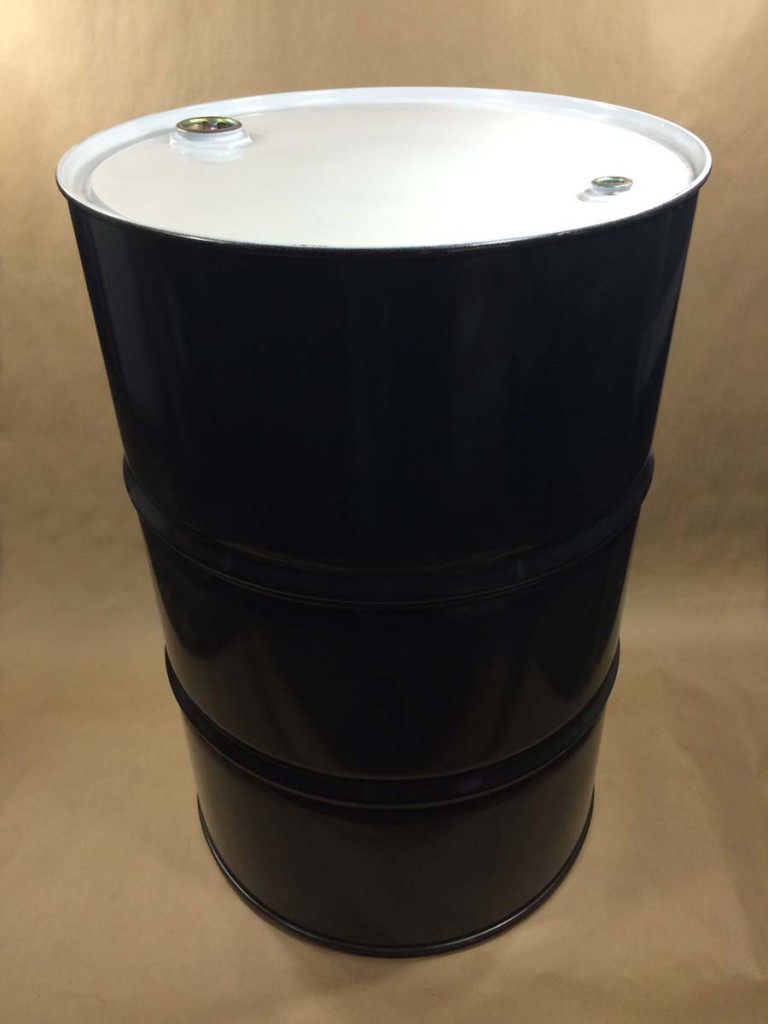 Steel Drum - 55 Gallon, Closed Top, Lined