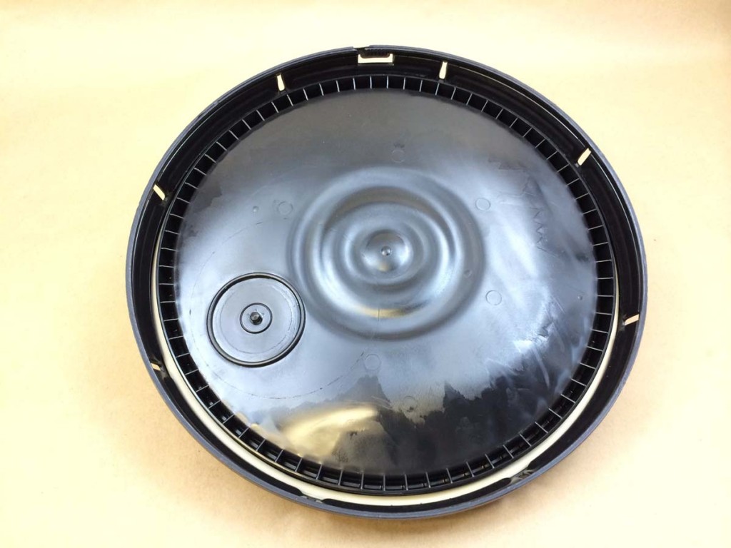 black teartab plastic bucket cover Yankee Containers Drums, Pails