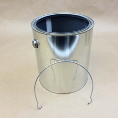 Gold Epoxy Phenolic Lined and Grey Epoxy Phenolic Lined Paint Cans