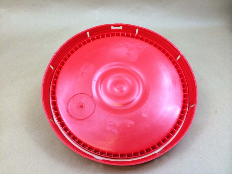 red teartab plastic bucket cover Yankee Containers Drums, Pails