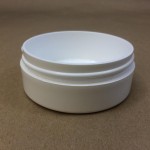 3 Oz 83mm Thickwall White Plastic Polypropylene Jar