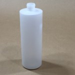 16 Ounce Cylinder Plastic Bottle