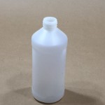 16 Ounce Modern Round Plastic Bottle