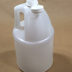 4 x 1 Gallon Tamper Evident  Jugs In a UN4G Package with a 4/200C Reshipper Box