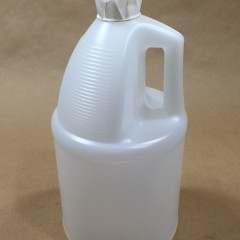 4 x 1 Gallon Tamper Evident Jugs in a UN4G Package with a 4/275C Reshipper Box