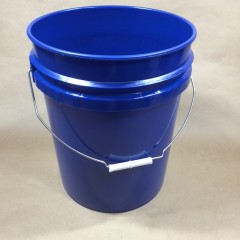 5 Gallon Plastic Pails in Red, Yellow or Blue